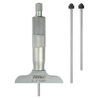 Standard Fowler Micrometers - Depth