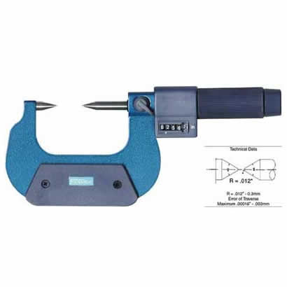 Digital Fowler Micrometers - Point