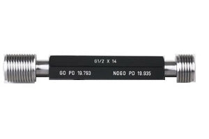BSPP Truncated Set Plug Gage Set - G1/4