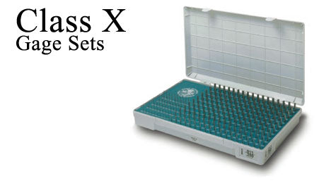 Meyer Class X Gage Pin Set - Inch - Steel