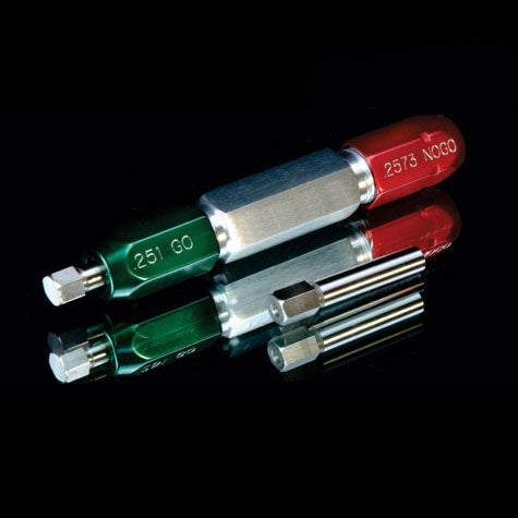 Hex Gage - Inch - Steel - ZZ - 7/16 - GO/NOGO/HANDLE - ANSI B18.3