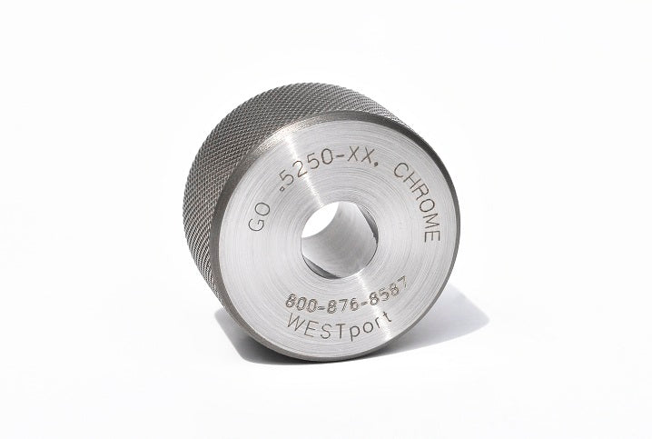 Cylindrical Ring Gage Chrome - Inch - Chrome - Y - 4.7601-5.510 - GO / NOGO