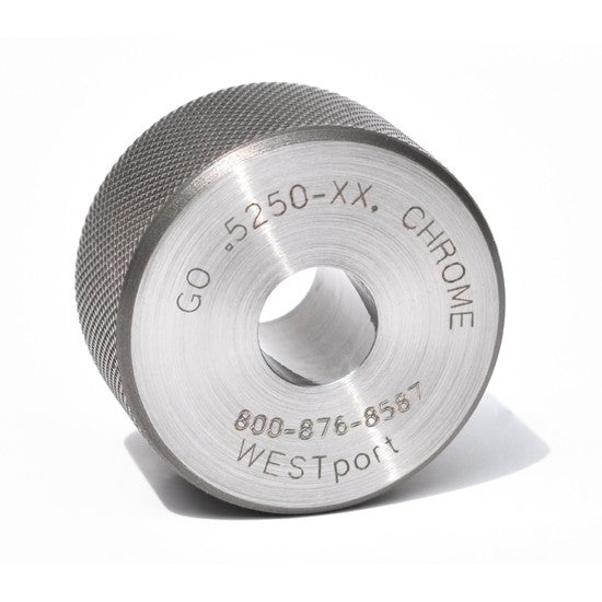 Cylindrical Ring Gage Chrome - Inch - Chrome - X - 5.5101-6.260 - GO / NOGO