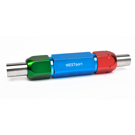 Cylindrical Reversible Plug Gages Chrome - Metric - Chrome - X - 4.57-7.14 - GO / NOGO - 50.8 mm