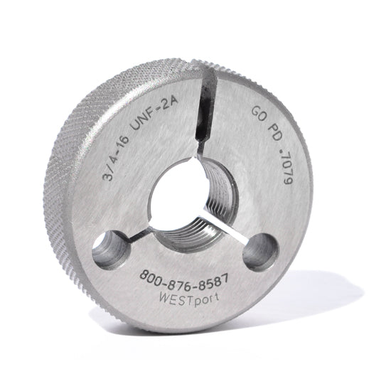 Thread Ring Gages - 3-48 - Inch - Steel - GO / NOGO - X