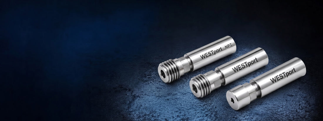 WESTport NPT, NPTF and ANPT taper pipe thread plug gages in L1, L3 and 6-step