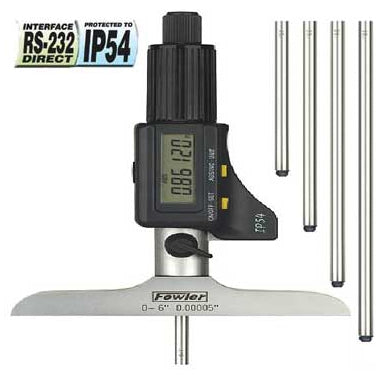 Electronic Fowler Micrometers - Depth | WESTport