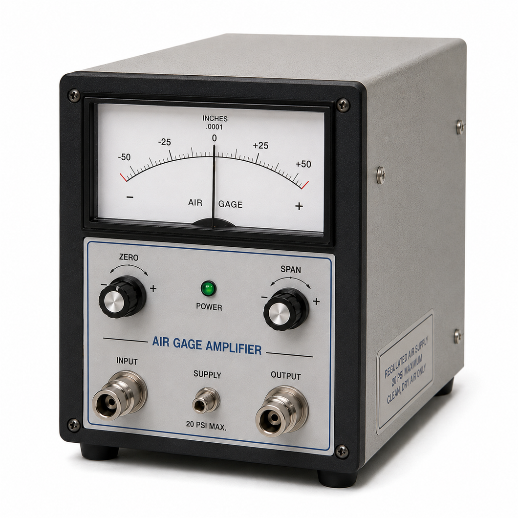 WESTport air gage amplifier, analog dial readout
