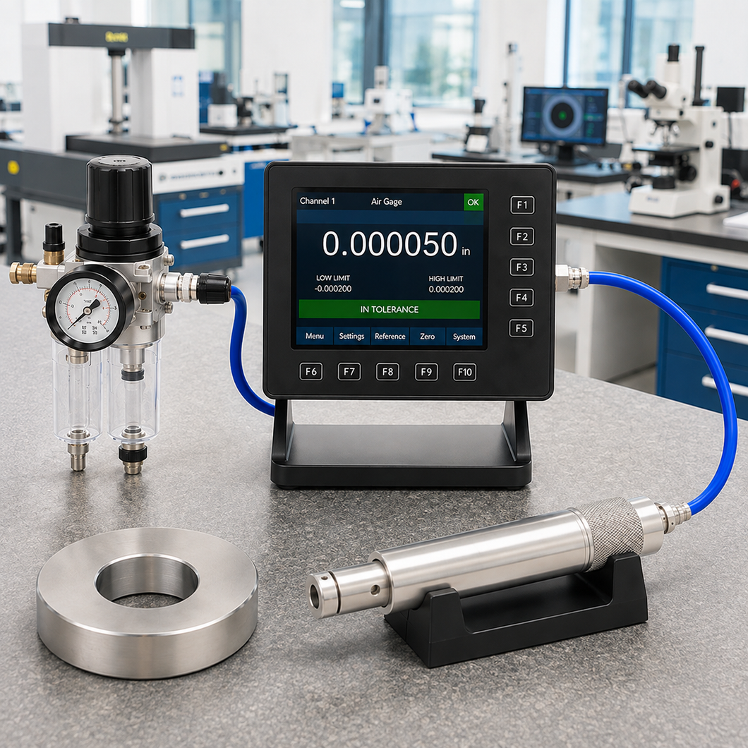 Complete WESTport digital air gaging system