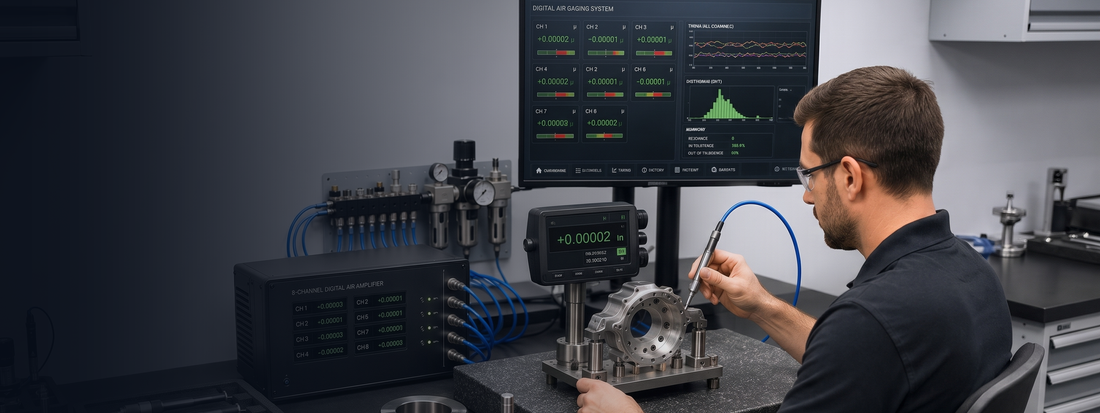 WESTport complete digital air gaging system