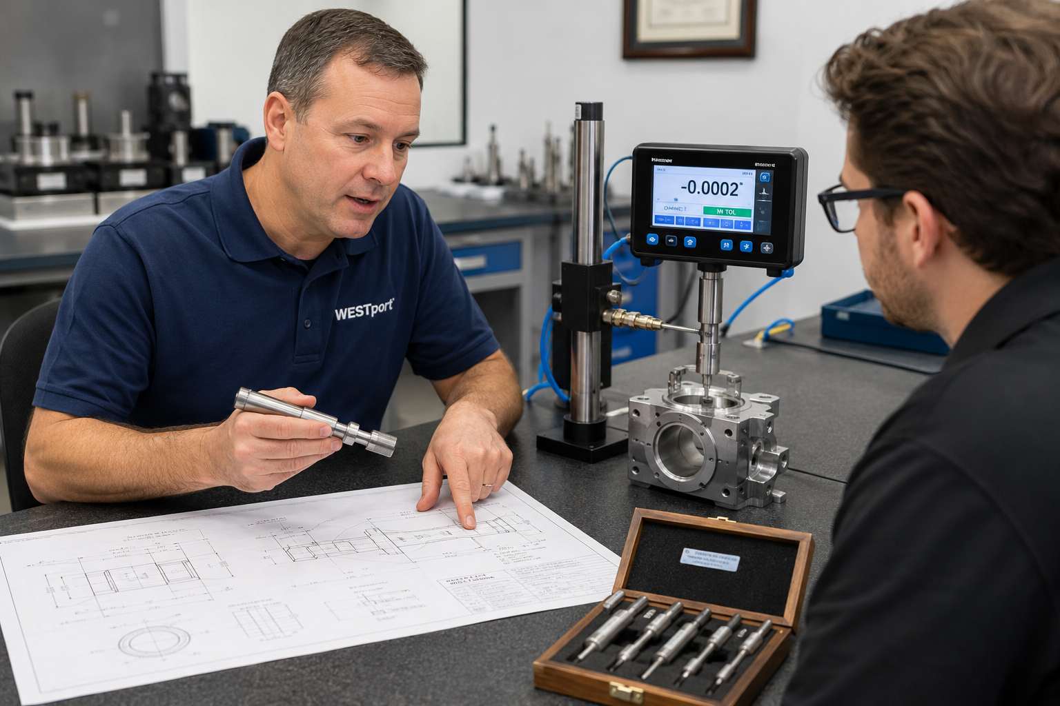 Custom air gage engineering review