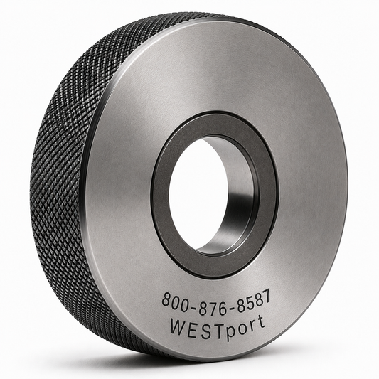 WESTport carbide cylindrical ring gage with carbide-lined bore