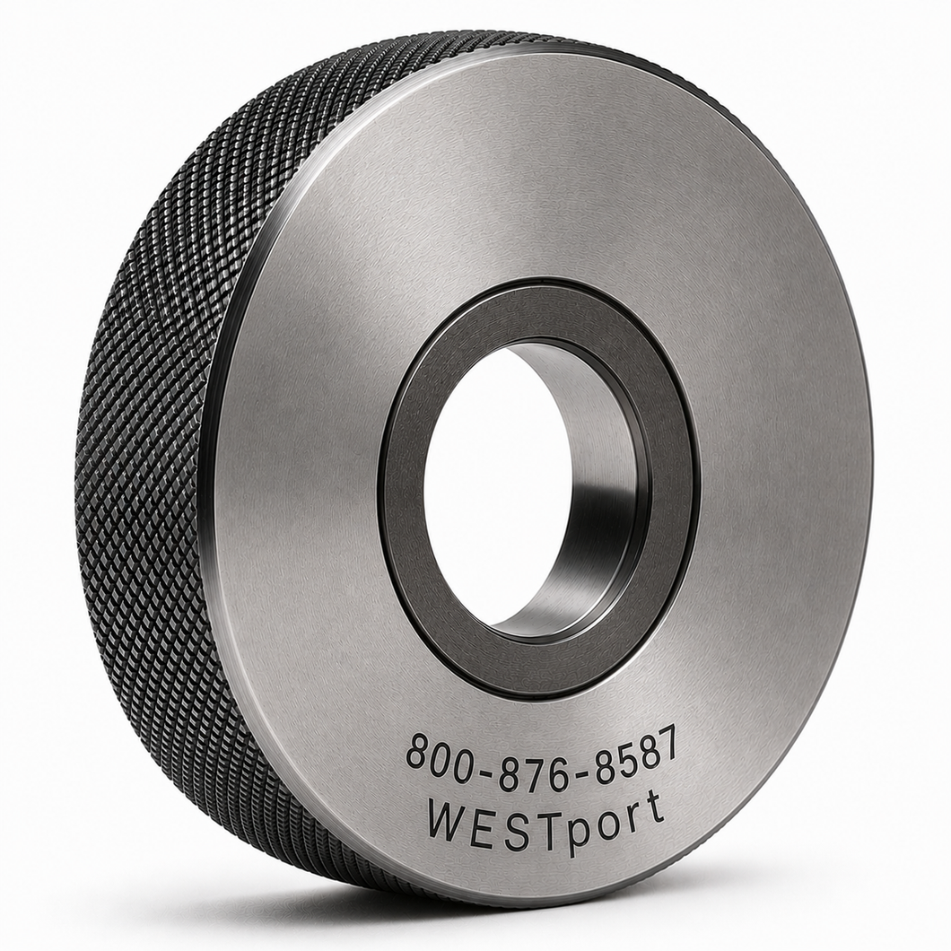 WESTport carbide cylindrical ring gage with carbide-lined bore