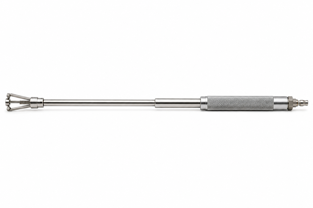 WESTport deep hole long reach air plug gage