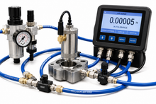 SR1-TR universal digital comparator in an air gaging setup