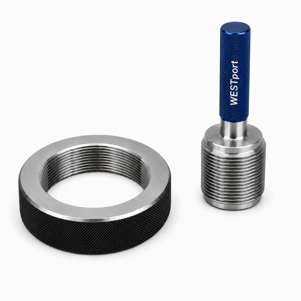 WESTport API rotary shoulder connection thread plug and ring gages