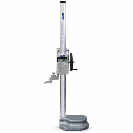 Fowler Z-Height-E PLUS 12" electronic height gage, part number 54-175-012, with carbide-tipped scriber and ground and lapped base