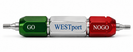 WESTport Hexalobe Plug Gage — Go/No-Go