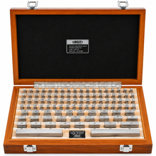INSIZE 81-piece AS-1 rectangular steel gage block set, part number 4102-181, in protective fitted case