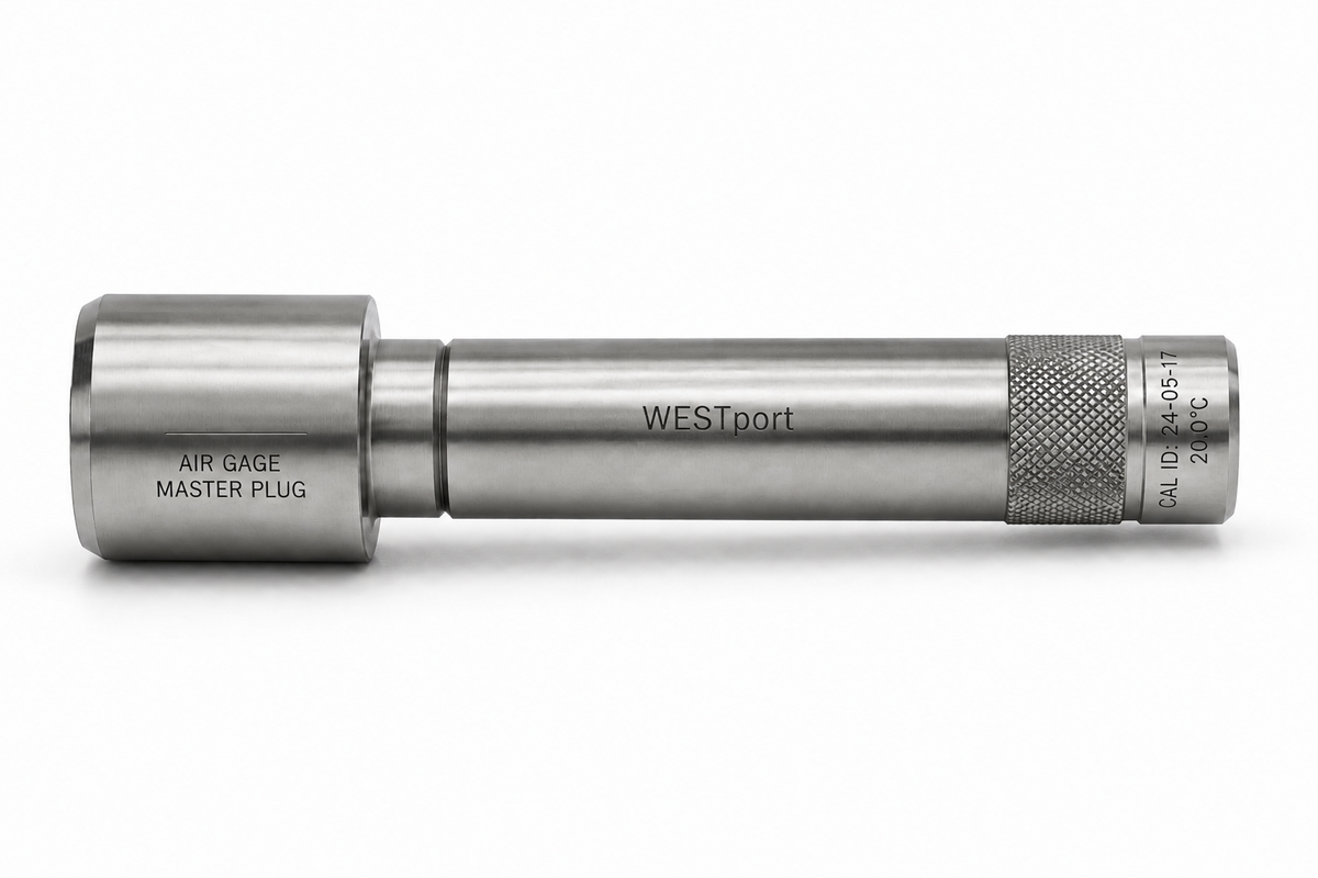 WESTport Master Plug Gage (for Air Rings & Snaps)
