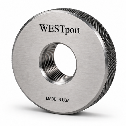 WESTport Medical Thread Ring Gage — Go/No-Go