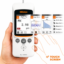 Mitutoyo Surftest SJ-220R retractable detector type shown from an alternate angle