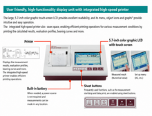 Mitutoyo Surftest SJ-310 shown from an alternate angle