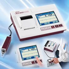 Mitutoyo Surftest SJ-310 with detector positioned for measurement