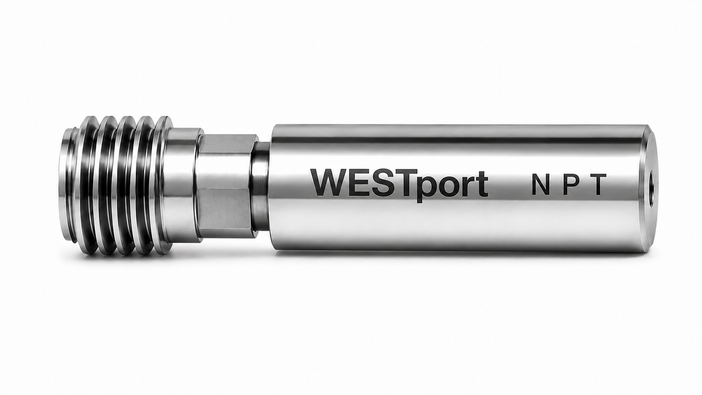 WESTport NPT Taper Pipe Plug Gage