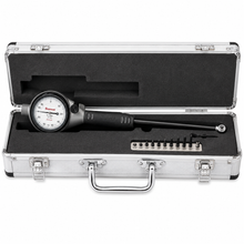 Starrett 3089 dial bore gage, .7 inch to 1.5 inch range, part number 3089Z-131-715J, with laser-marked anvils