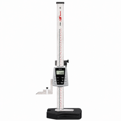 Starrett 3754 electronic height gage 3754-24/600 shown from an alternate angle