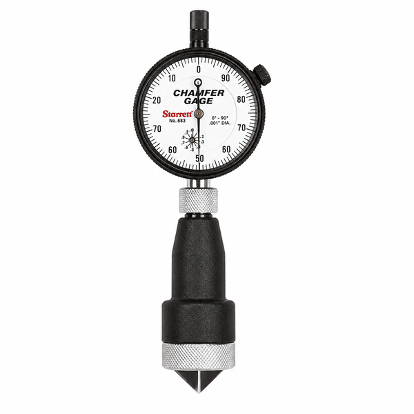 Starrett 683 Series Internal Chamfer Gage — 0-90°