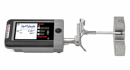 Starrett SR300 surface roughness tester shown from an alternate angle