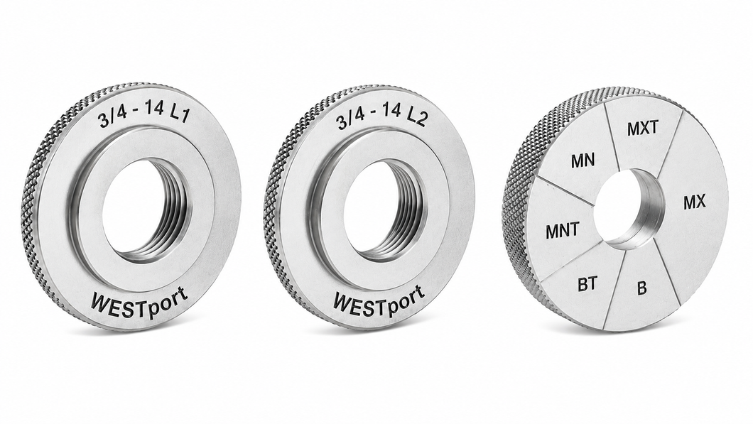 NPTF Taper Pipe Ring Gage