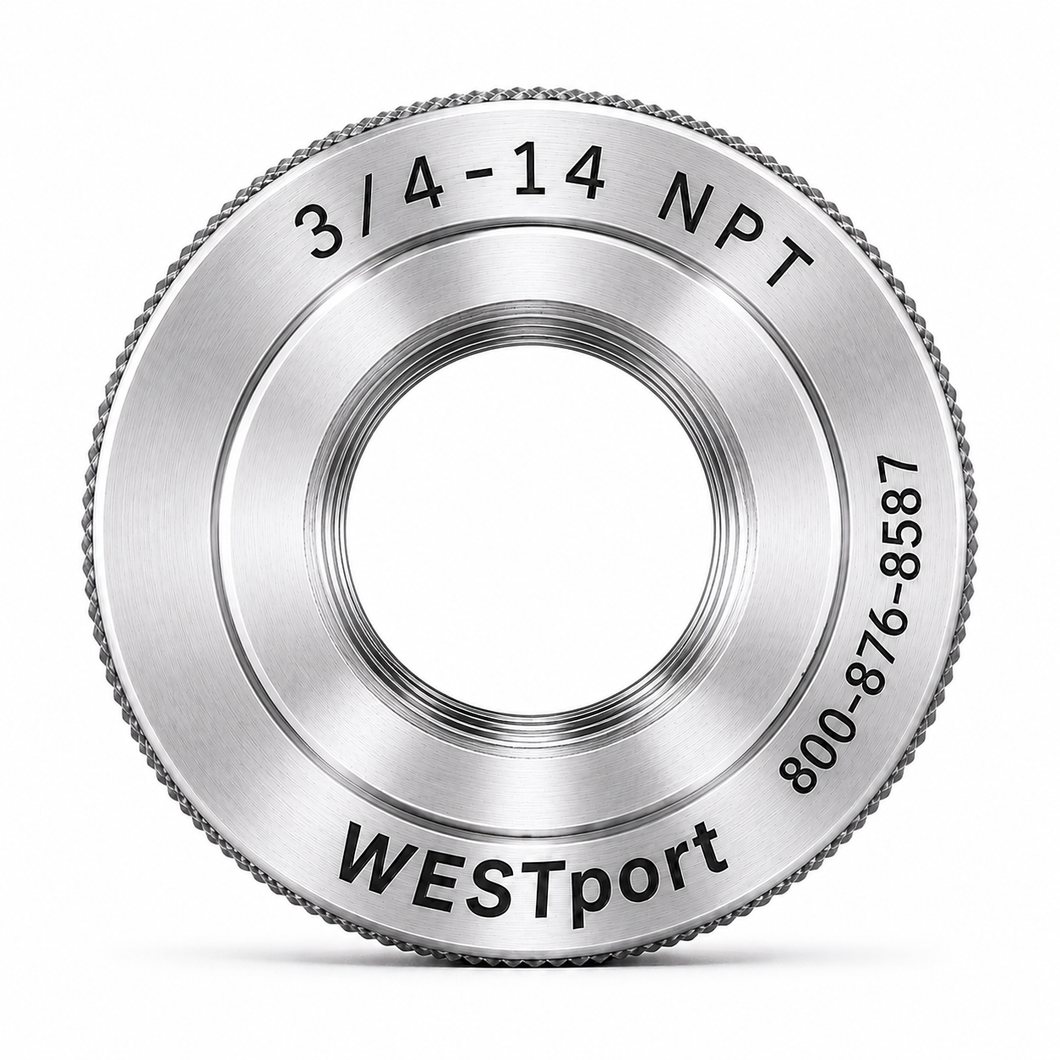 Taper pipe NPT L1 Thread Ring Gage