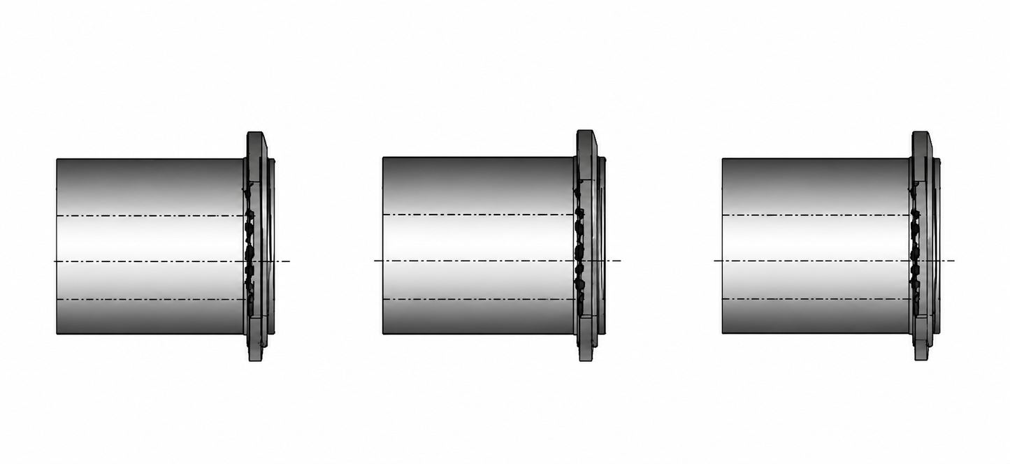 WESTport Tri-Roll Gage Rolls - Type 5 Best Wire Size