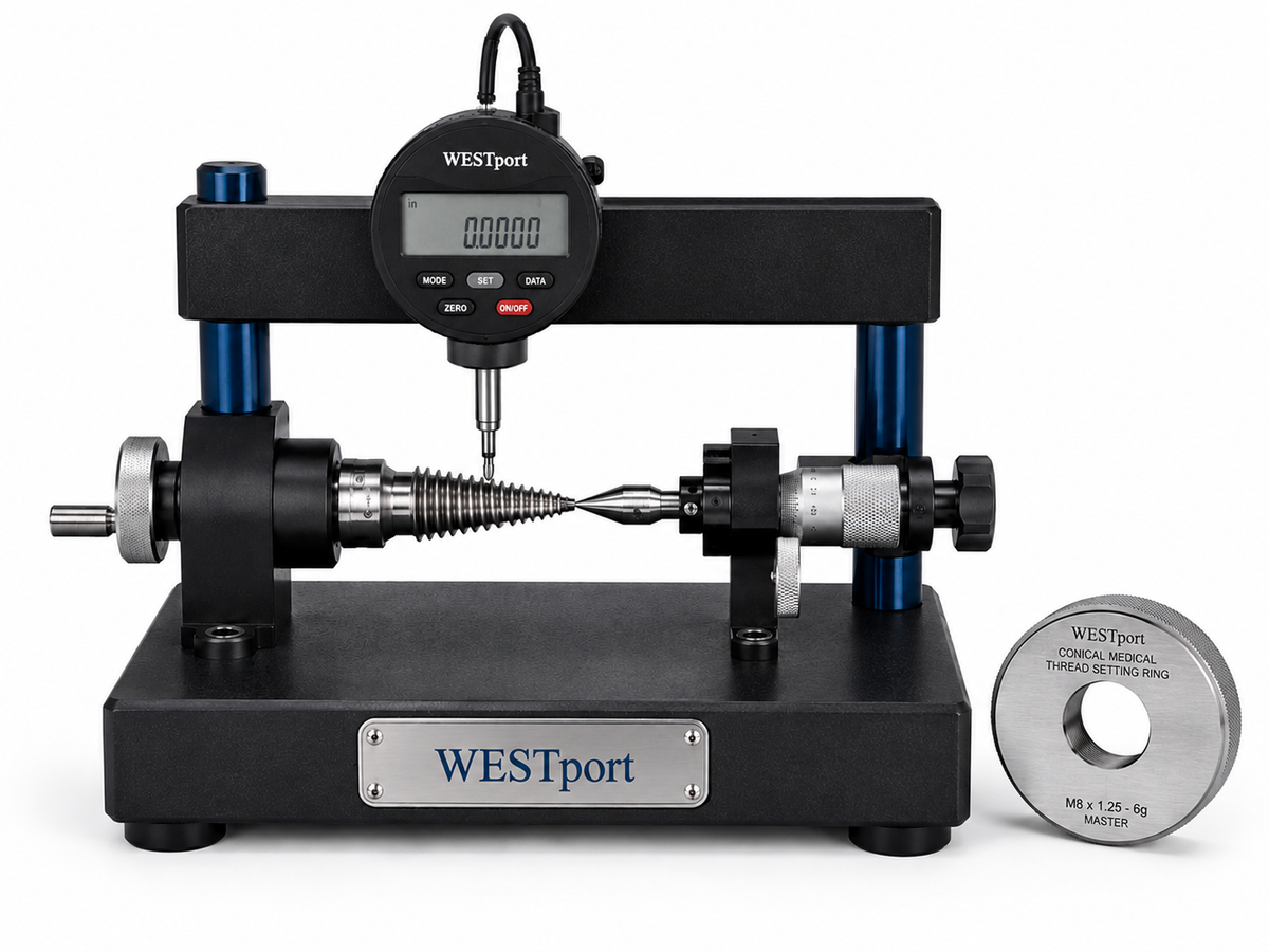 WESTport Variable Thread Inspection System — Conical Medical Threads