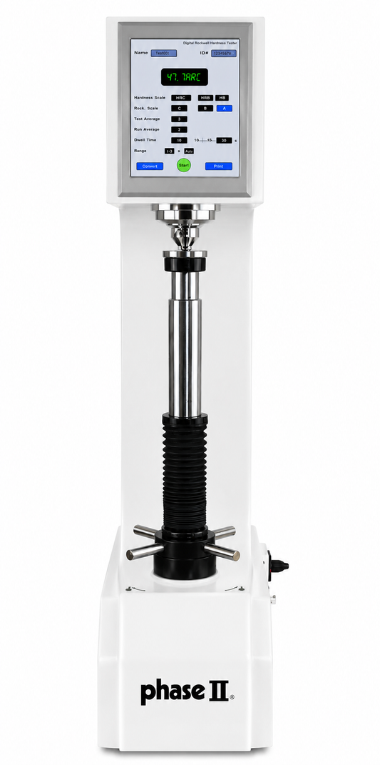 Tall Frame Digital Rockwell Hardness Tester Phase II - Model 900-415XTB
