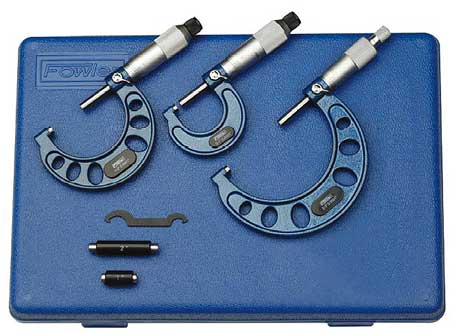 TOOL-A-THON SPECIAL - Fowler Standard Micrometers - 0 - 4 Inch - Inch - .0001 Inch - Sets