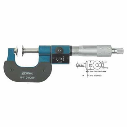 TOOL-A-THON SPECIAL - Fowler Digital Micrometers - 1 - 2 Inch - .0001 Inch - Disc
