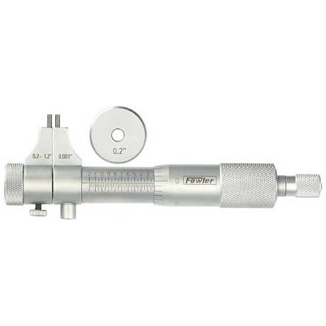 Fowler Standard Micrometers - 1 - 2 Inch - Inch - .001 Inch - Inside