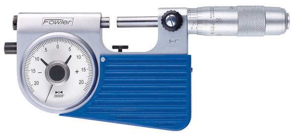 TOOL-A-THON SPECIAL - Fowler Standard Micrometers - 0 - 1 Inch - Inch - .001 Inch - Indicating